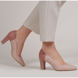 Ženske pumpice Pink Marco Shoes ružičasta 2