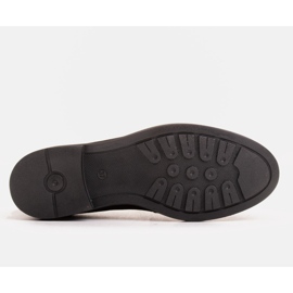 Marco Shoes Crne mokasine s velurom s ukrasima crna 1