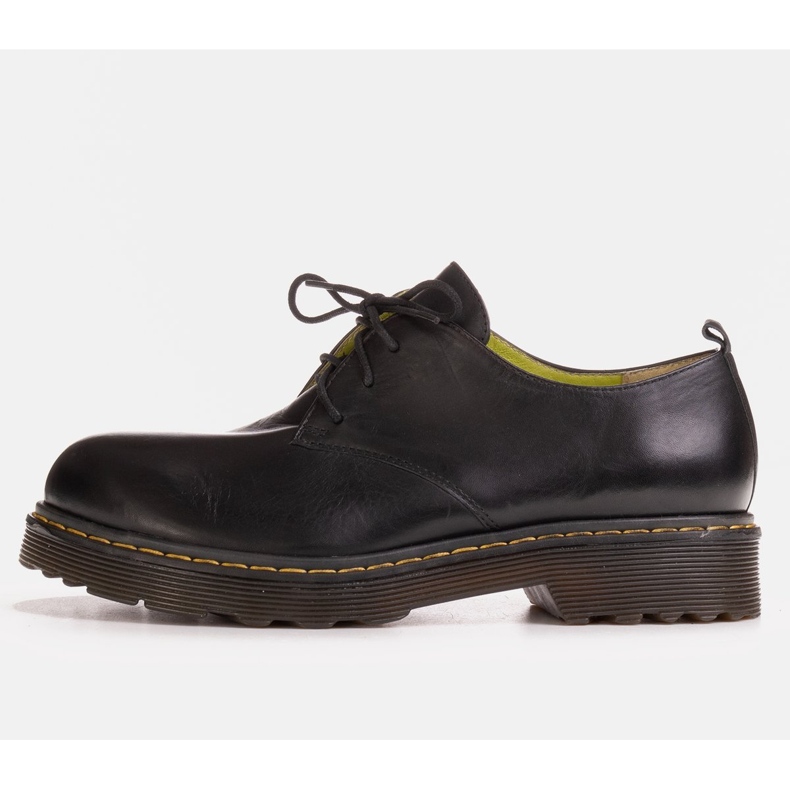 Marco Shoes Crne ženske cipele na debelom prozirnom dnu crna 1