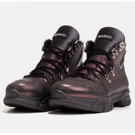 Marco Shoes Sportske ženske čizme s blagom izolacijom jesen-zima ljubičasta 1