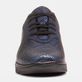 Radoskór Udobne plave ženske cipele za šire stopalo plava 1