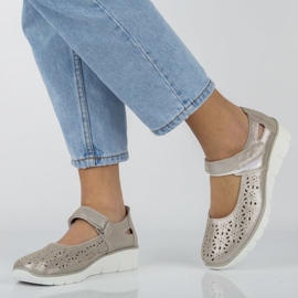 Filippo DP640 / 20 Si Srebrne cipele srebro 1