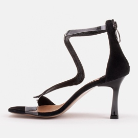 Marco Shoes Elegantne Ava sandale crno 3