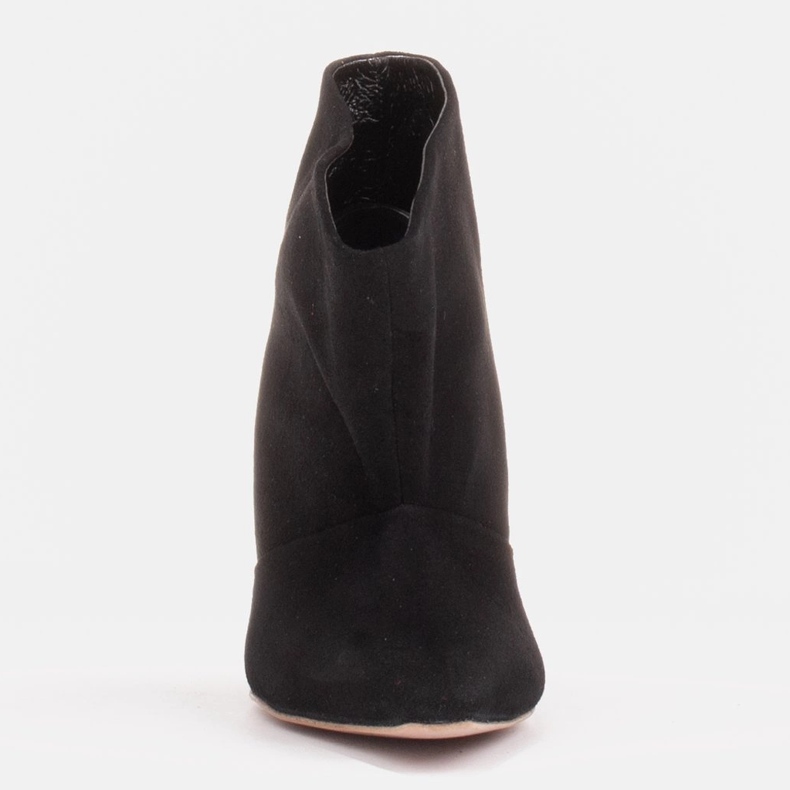 Marco Shoes Kožne igle s produženim prednjim dijelom crna 1