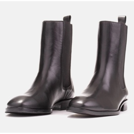 Marco Shoes Čizme Sofi Chelsea s gumom na gornjem dijelu crna 2