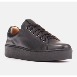 Marco Shoes Sportske tenisice s debelim dnom crna 1