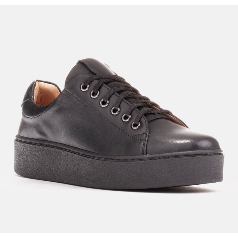 Marco Shoes Sportske tenisice s debelim dnom crna 1