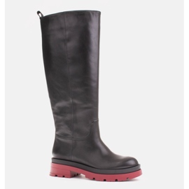 Marco Shoes Trapper čizme sa širim gornjim dijelom crno 1