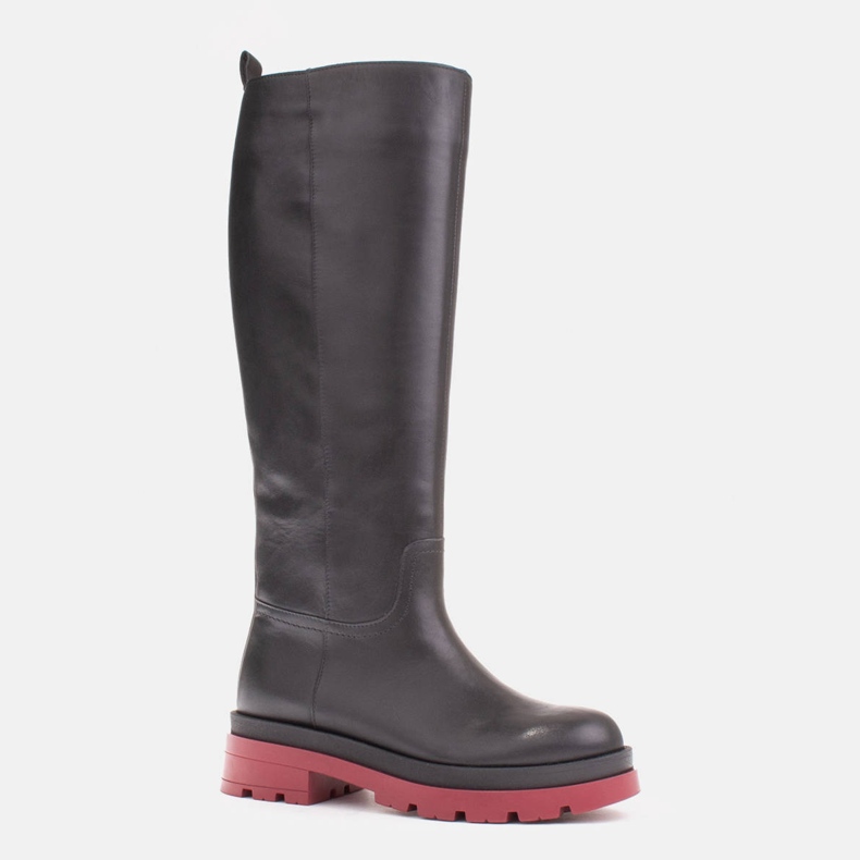 Marco Shoes Trapper čizme s pravilnim gornjim dijelom crno 1