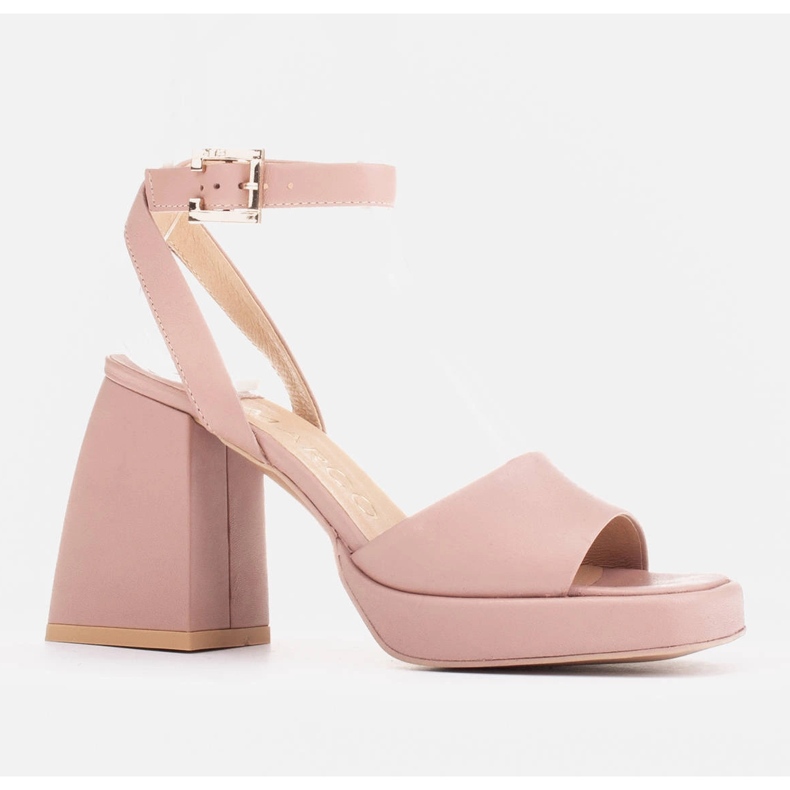 Marco Shoes Sandale na booster platformi ružičasta 2