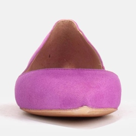 Marco Shoes Suptilne balerine ružičasta 2