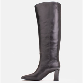 Marco Shoes Visoke čizme za širi tele crno 1