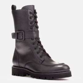 Marco Shoes Čizme od pune kože crna 1