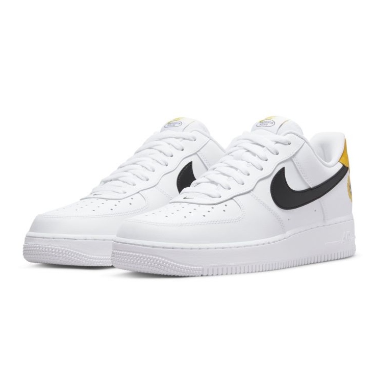 Nike Air Force 1 '07 LV8 M DM0118-100 bijela crno žuta boja 1
