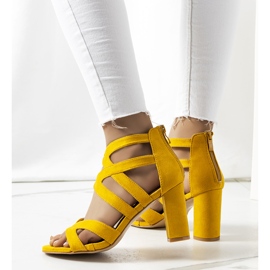 Žute sandale na Maddox postu žuta boja 2