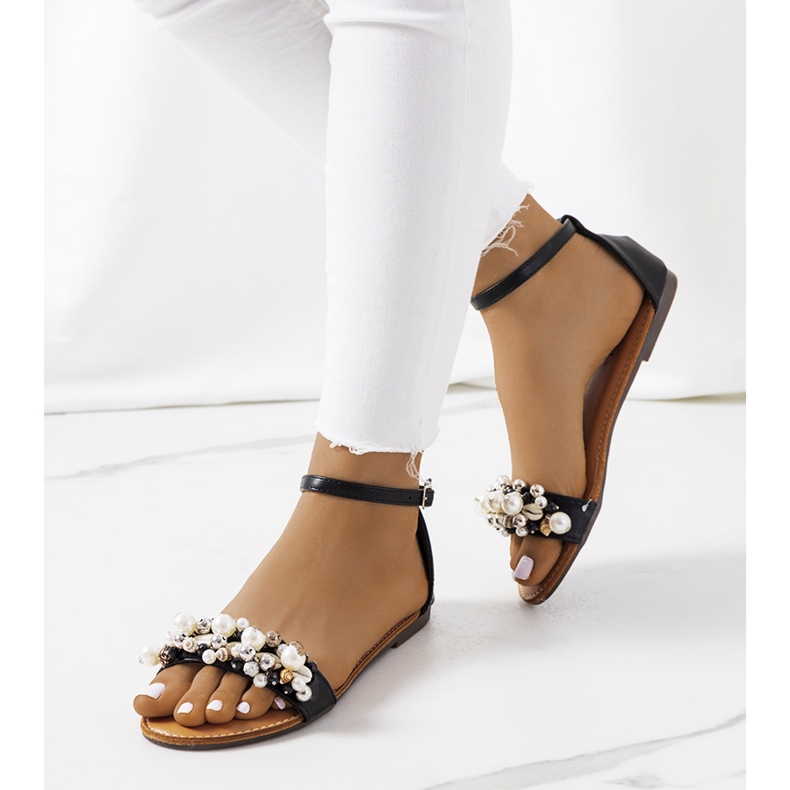 Crne ženske sandale Chesney crna 1