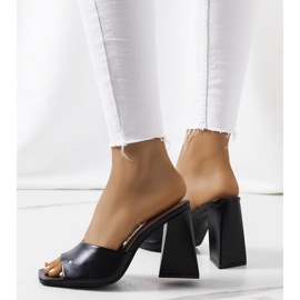 Crne papuče na postu Istila crna 2