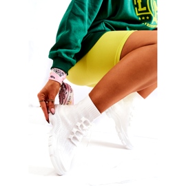 FM1 Bijele Kimberly sportske čarape bijela 3