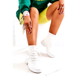 FM1 Bijele Kimberly sportske čarape bijela 4