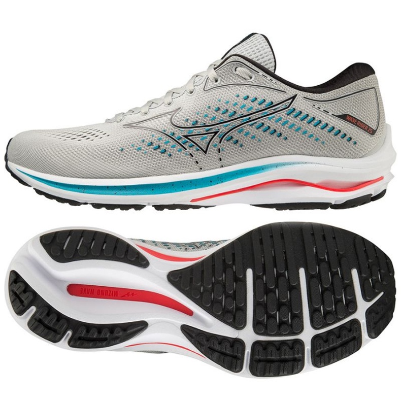 Mizuno Wave Rider 25 M J1GC210309 tenisice za trčanje siva 1