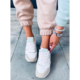 Sportske cipele Devi Beige s visokim potplatom bež raznobojna 2