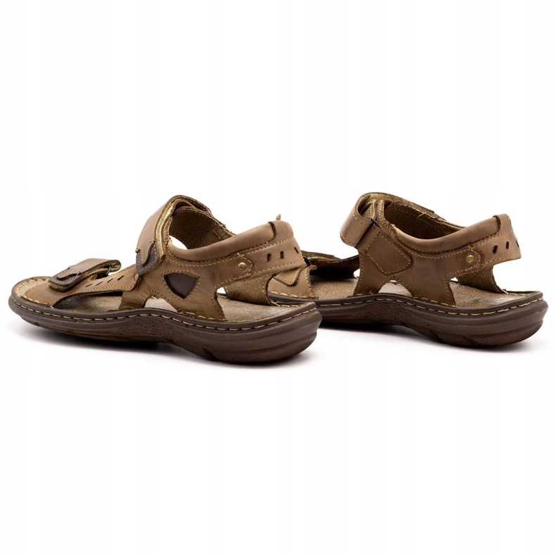 Polbut Muške sportske sandale 277 smeđe smeđa 4