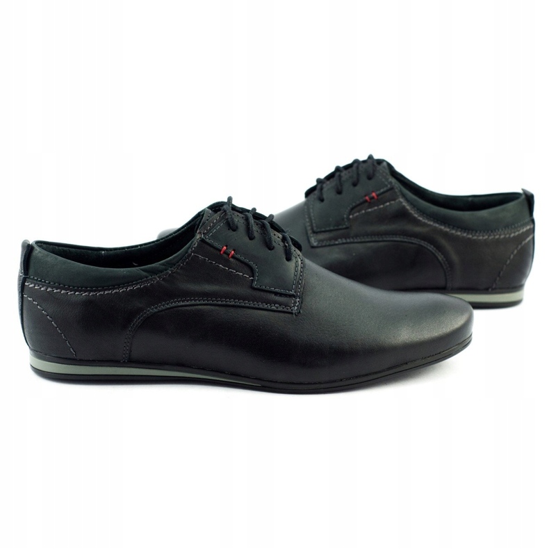 Olivier Elegantne muške cipele za traperice 731 crne crna 3