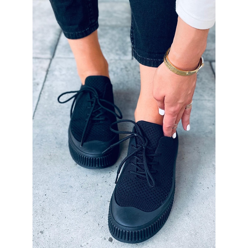 Posten Crne čarape za žene crno 2