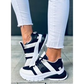 Riley Black ženske tenisice bijela crna 2