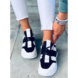 Riley Black ženske tenisice bijela crna 1