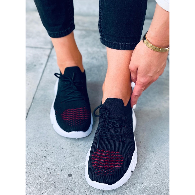 Harri crne čarape crno crvena 2