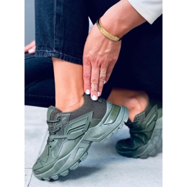 Sana Verde ženske sportske cipele kaki zelena 2