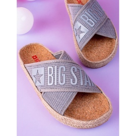 Big Star espadrile siva 2