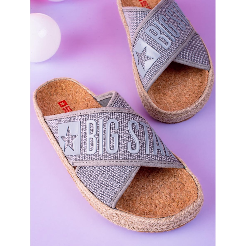 Big Star espadrile siva 2