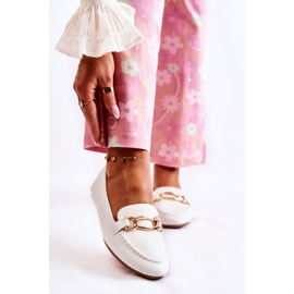 PG1 Mokasine s bijelim Millario ukrasom bijela 1