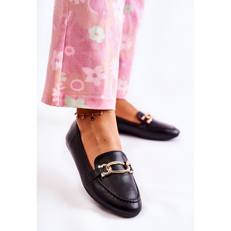 PG1 Crne Millario natikače s ukrasom crna 2