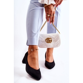 Cipele od brušene kože na nisku petu, crni Torino crna 2