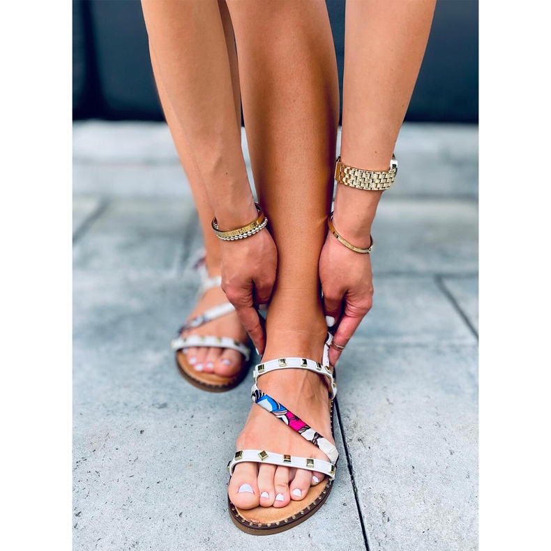 Ženske sandale Maya White bijela 1