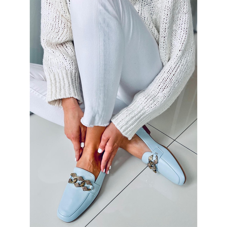 Mallow Blue ženske mokasinke plava 1
