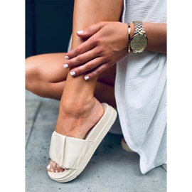 Ženske Atissa Bež papuče 1