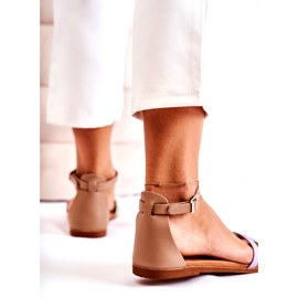 Modne ženske sandale Maciejka L4953-04 Multicolor bež smeđa višebojan 3