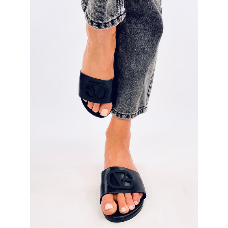 Scilla crne ženske papuče crna 1