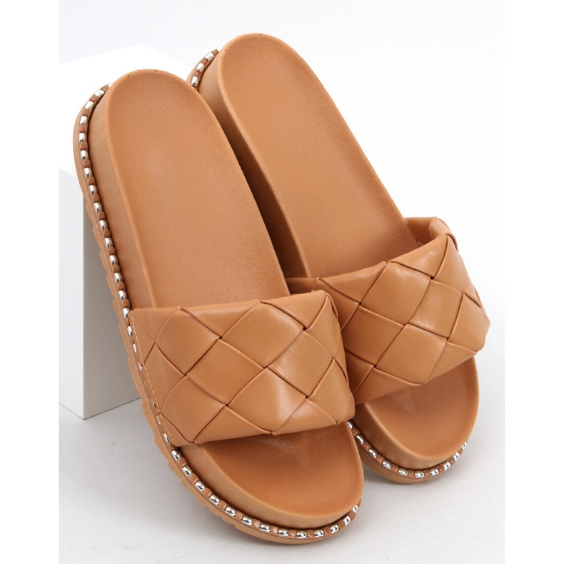 Sunny Khaki ženske papuče bež 2