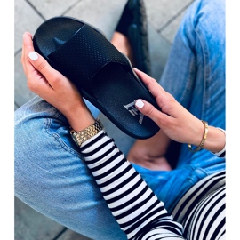 Wind Black ženske papuče crno 1