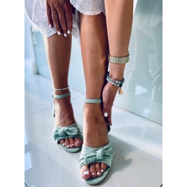 Giselle Green sandale na visoku petu zelena 1