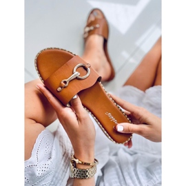 Kettle Camel ženske papuče smeđa 2