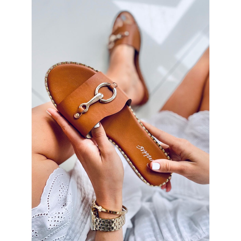 Kettle Camel ženske papuče smeđa 2