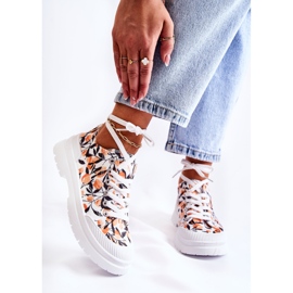 PS1 Niske tenisice vezane bijelim voćem Amissa bijela 1