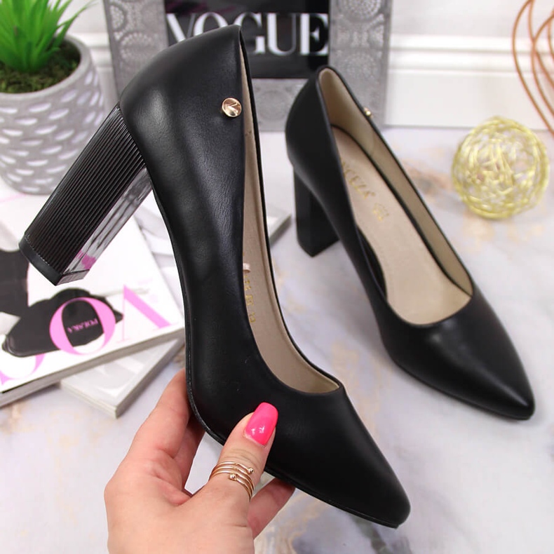 Cipele na crni Vinceza post crna 1