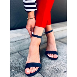 Sandale s visokom potpeticom iz Ariel Navy plava 1